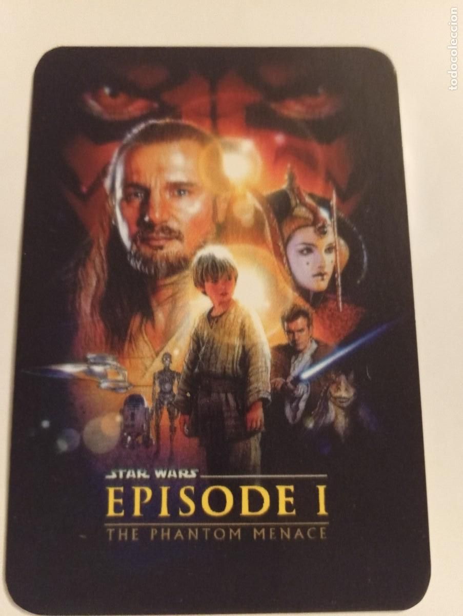 Coleccionismo Calendarios: 1 CALENDARIO DE LA PEL&Iacute;CULA ** STAR WARS EPISODE I ** A&Ntilde;O 2000.
