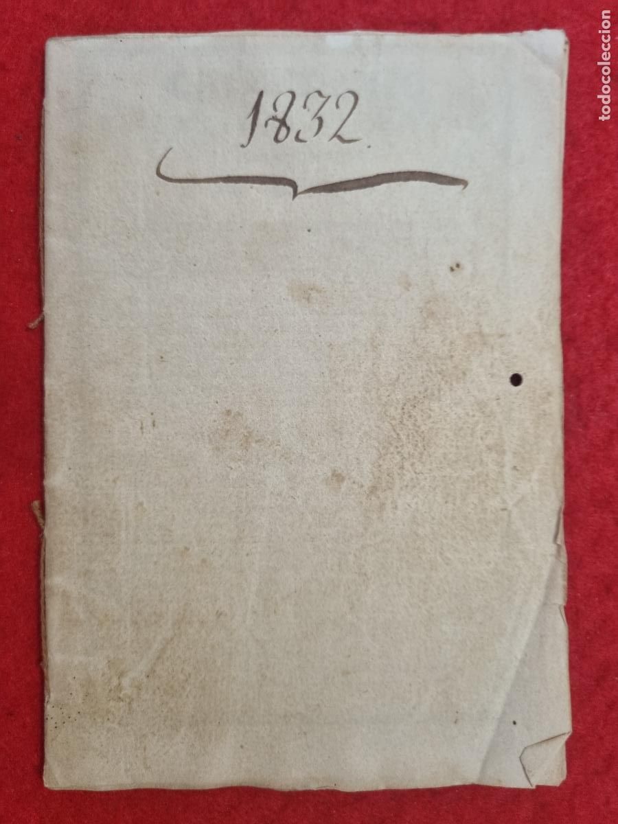 Colecionismo Calend&aacute;rios: CALENDARIO SIGLO XIX A&Ntilde;O 1832 PARA EL REINO DE VALENCIA ORIGINAL CR12