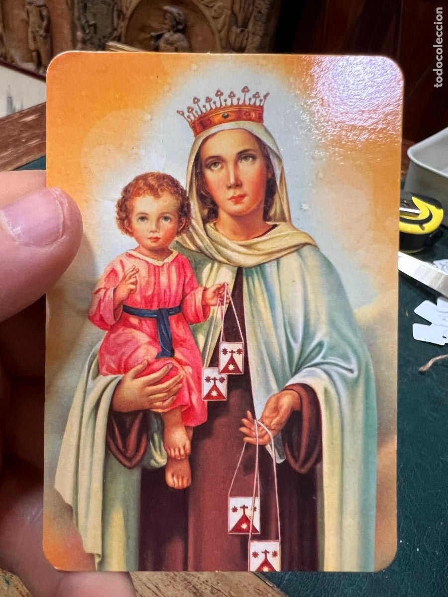 Coleccionismo Calendarios: CALENDARIO DE BOLSILLO - A&Ntilde;O 2014 - VIRGEN DEL CARMEN