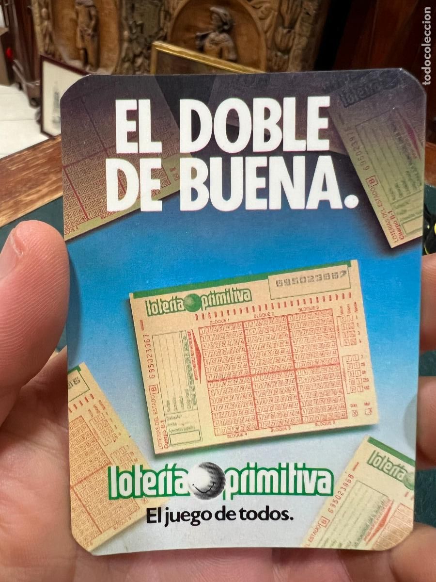 Collectionnisme Calendriers: CALENDARIO DE BOLSILLO - A&Ntilde;O 1988 - LOTERIA PRIMITIVA