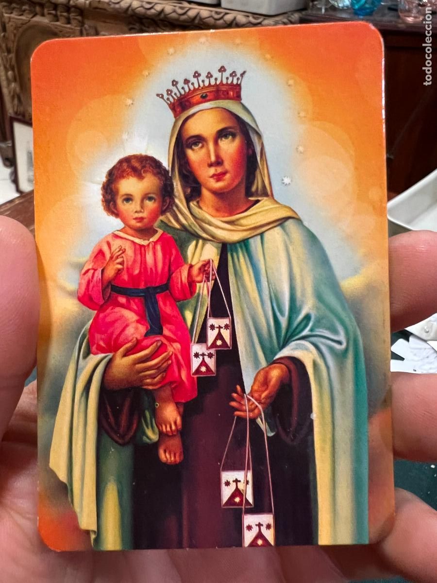 Coleccionismo Calendarios: CALENDARIO DE BOLSILLO - A&Ntilde;O 2016 - VIRGEN DEL CARMEN