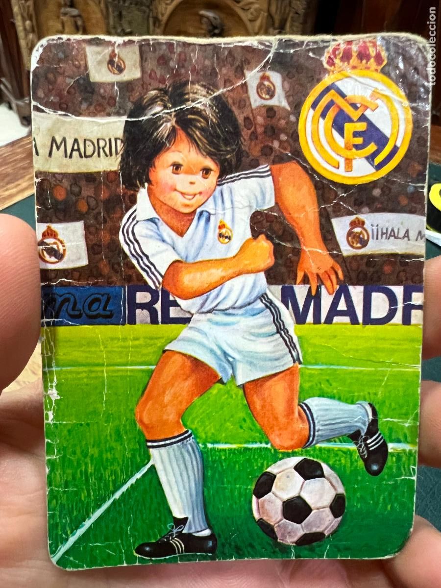 Colecionismo Calend&aacute;rios: CALENDARIO DE BOLSILLO - A&Ntilde;O 1995 - REAL MADRID