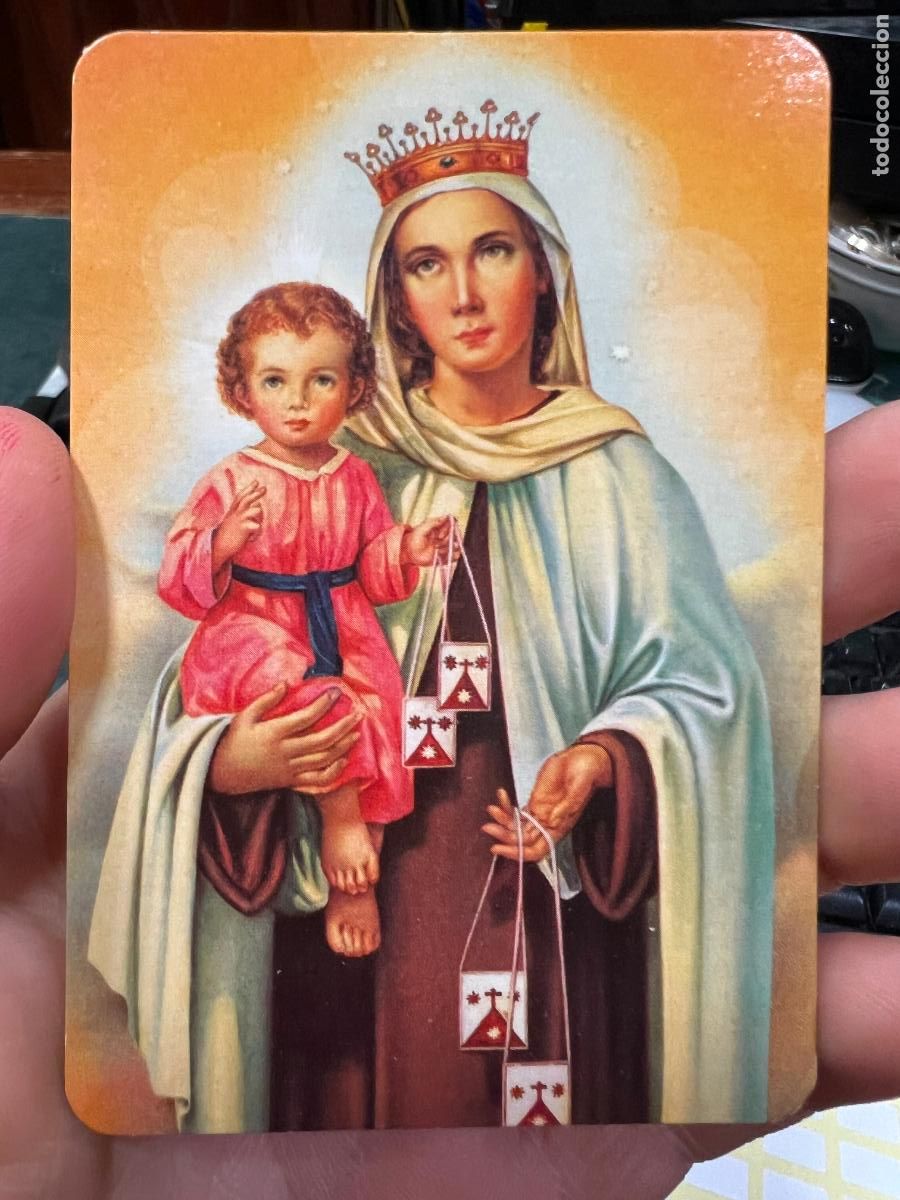 Coleccionismo Calendarios: CALENDARIO DE BOLSILLO - A&Ntilde;O 2014 - VIRGEN DEL CARMEN