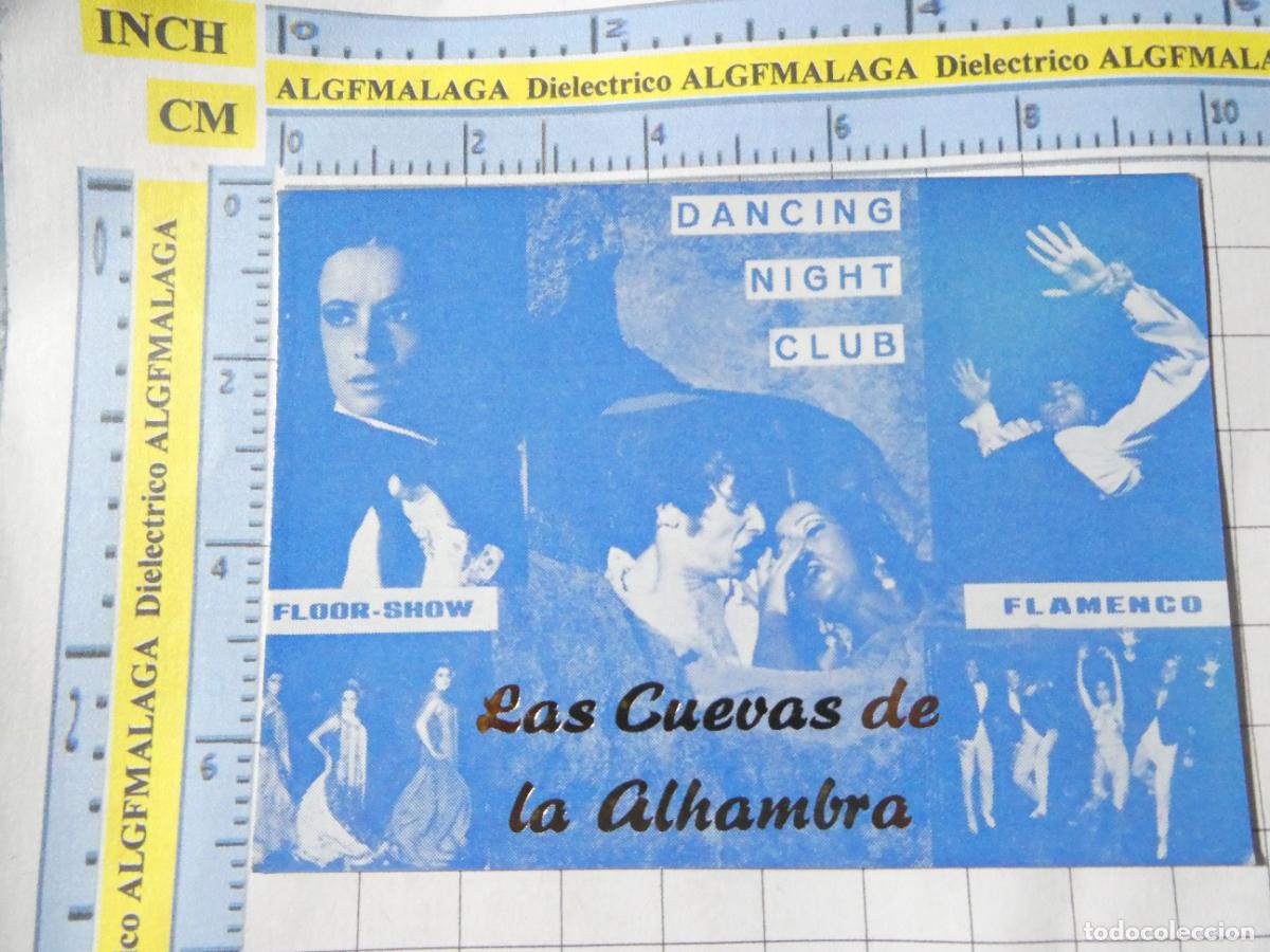 Collezionismo Calendari: CALENDARIO DE BOLSILLO. A&Ntilde;O 1970. DANCING NIGHT CLUB FLAMENCO LAS CUEVAS DE LA ALHAMBRA GRANADA. 476