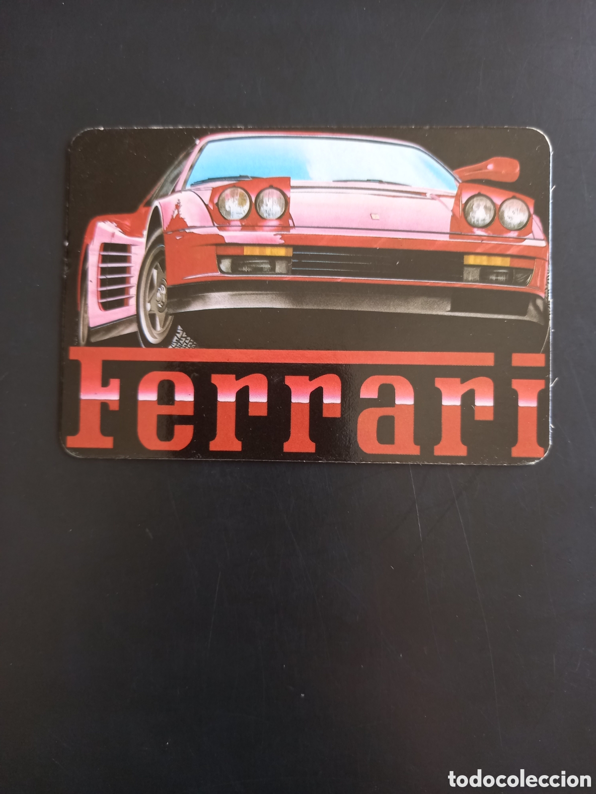 Coleccionismo calendarios: CALENDARIO DE BOLSILLO A&Ntilde;O 1989 - FERRARI. AUTO SERVICIO EL BOLADO (GRADO)