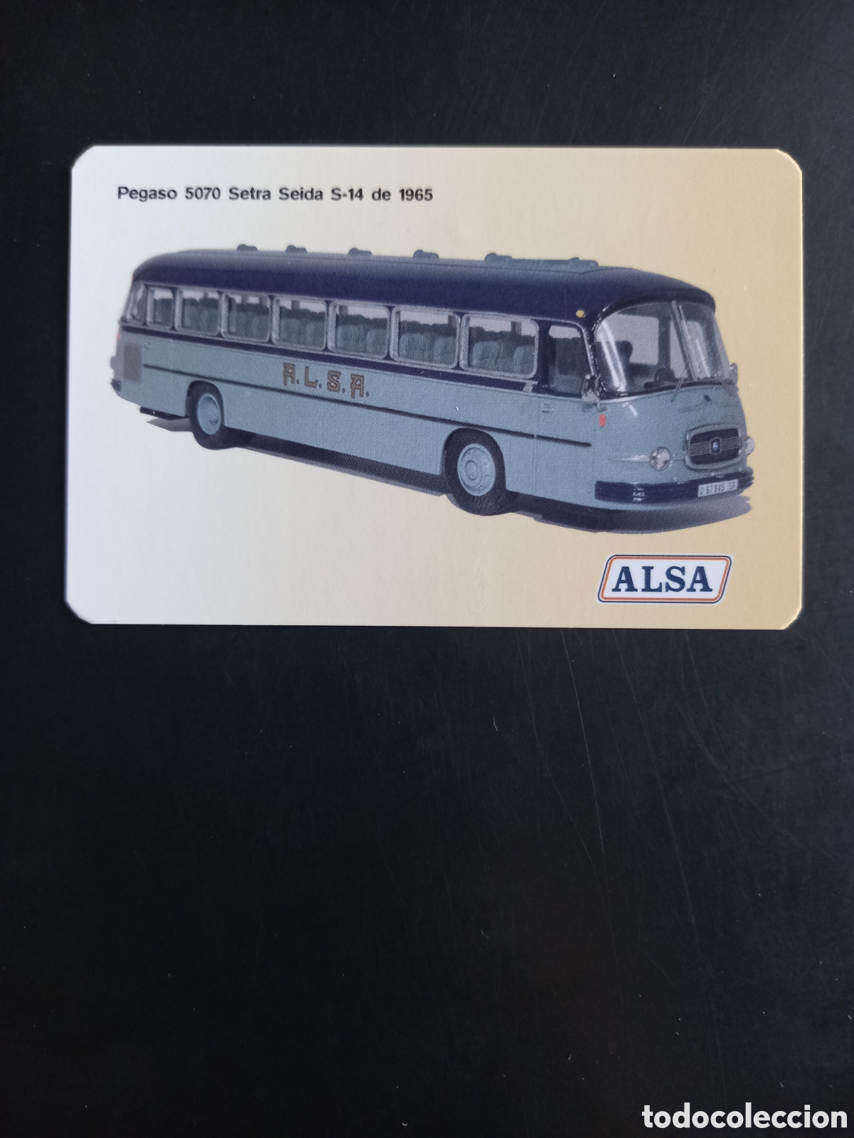 Coleccionismo Calendarios: CALENDARIO DE BOLSILLO A&Ntilde;O 2005 - ALSA. PEGASO 5070 SETRA SEIDA S-14 DE 1965