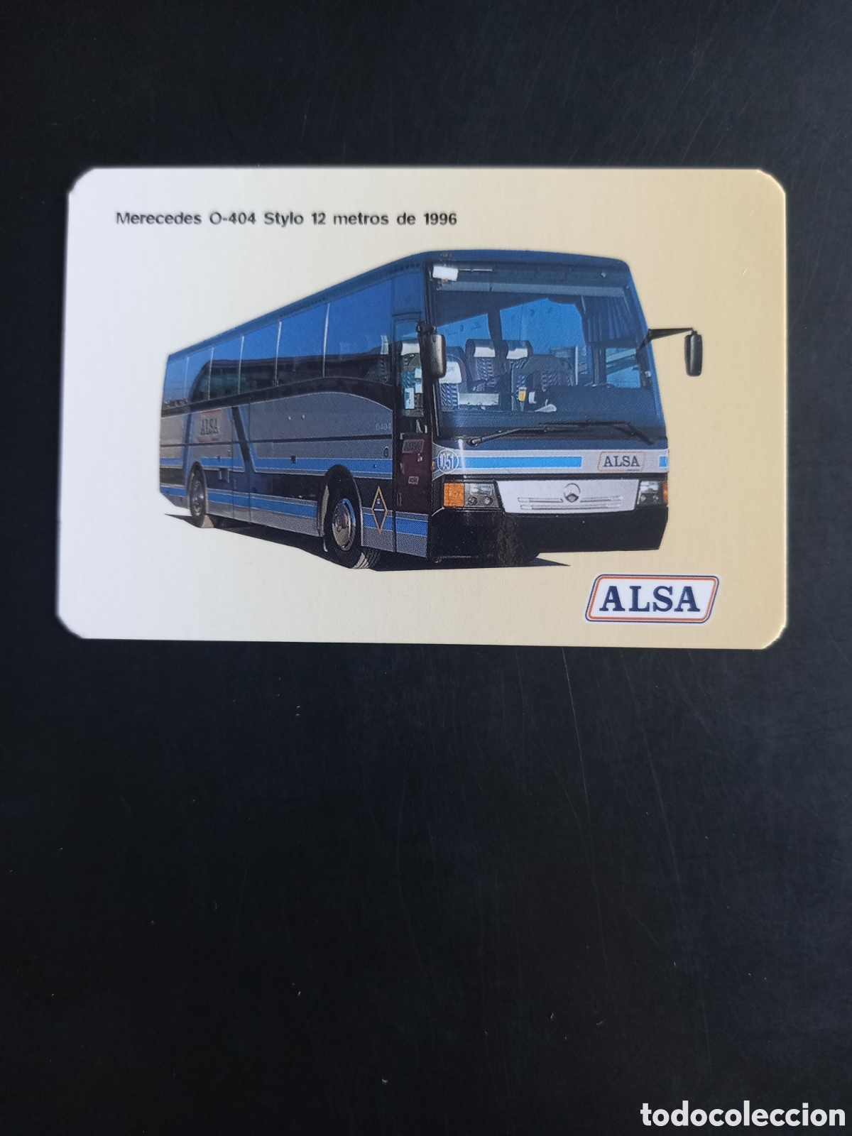 Coleccionismo calendarios: CALENDARIO DE BOLSILLO A&Ntilde;O 2005 - ALSA. MERCEDES O-404 STYLO 12 METROS DE 1996