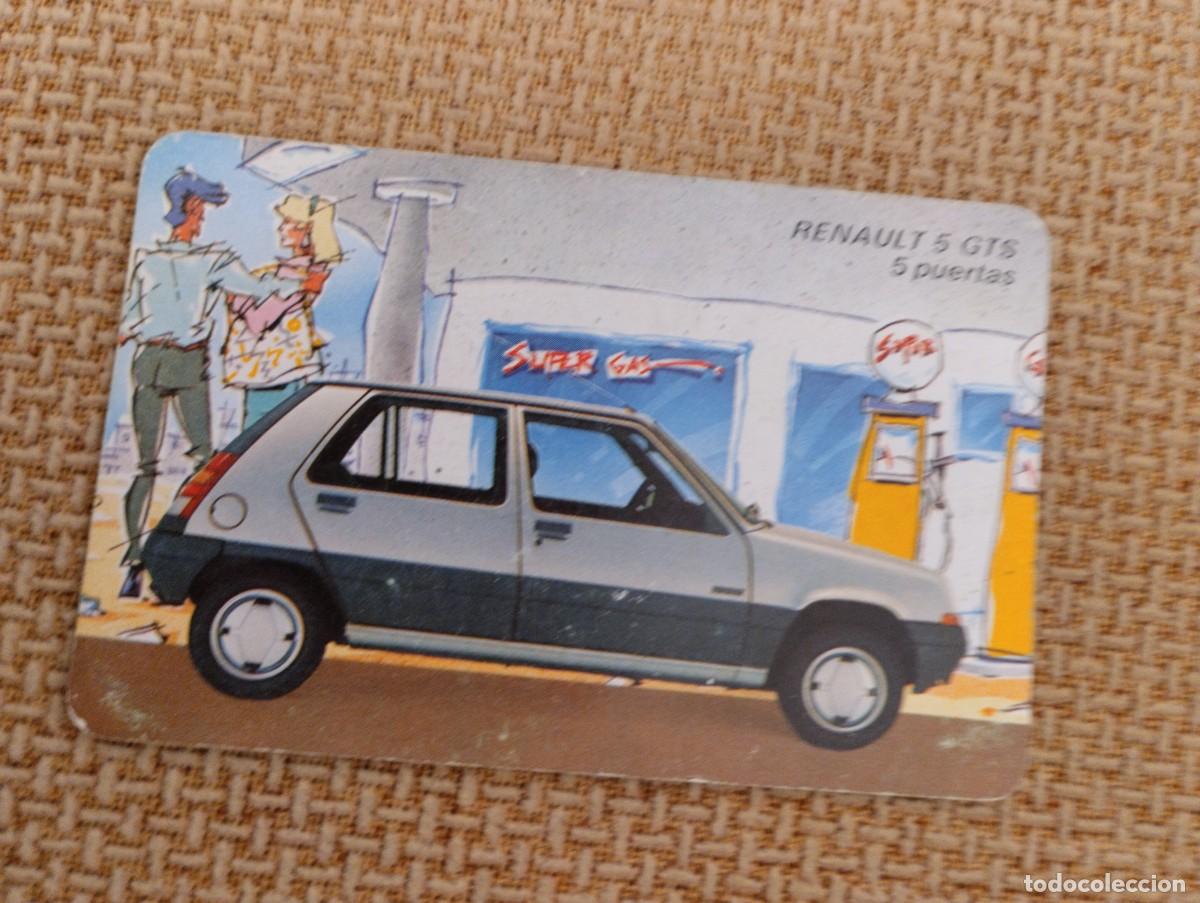 Coleccionismo Calendarios: Calendario Fournier 1986. Renault 5 GTS