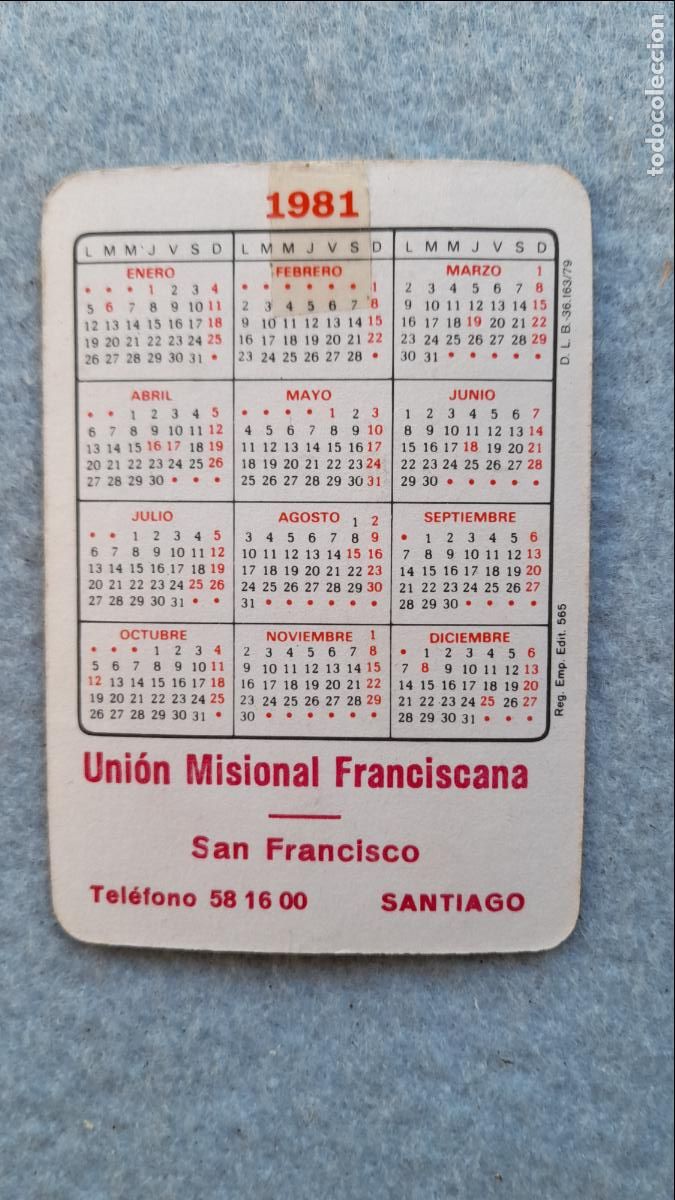 Coleccionismo calendarios: Calendario de Gatitos. A&ntilde;o 1981. - Foto 2