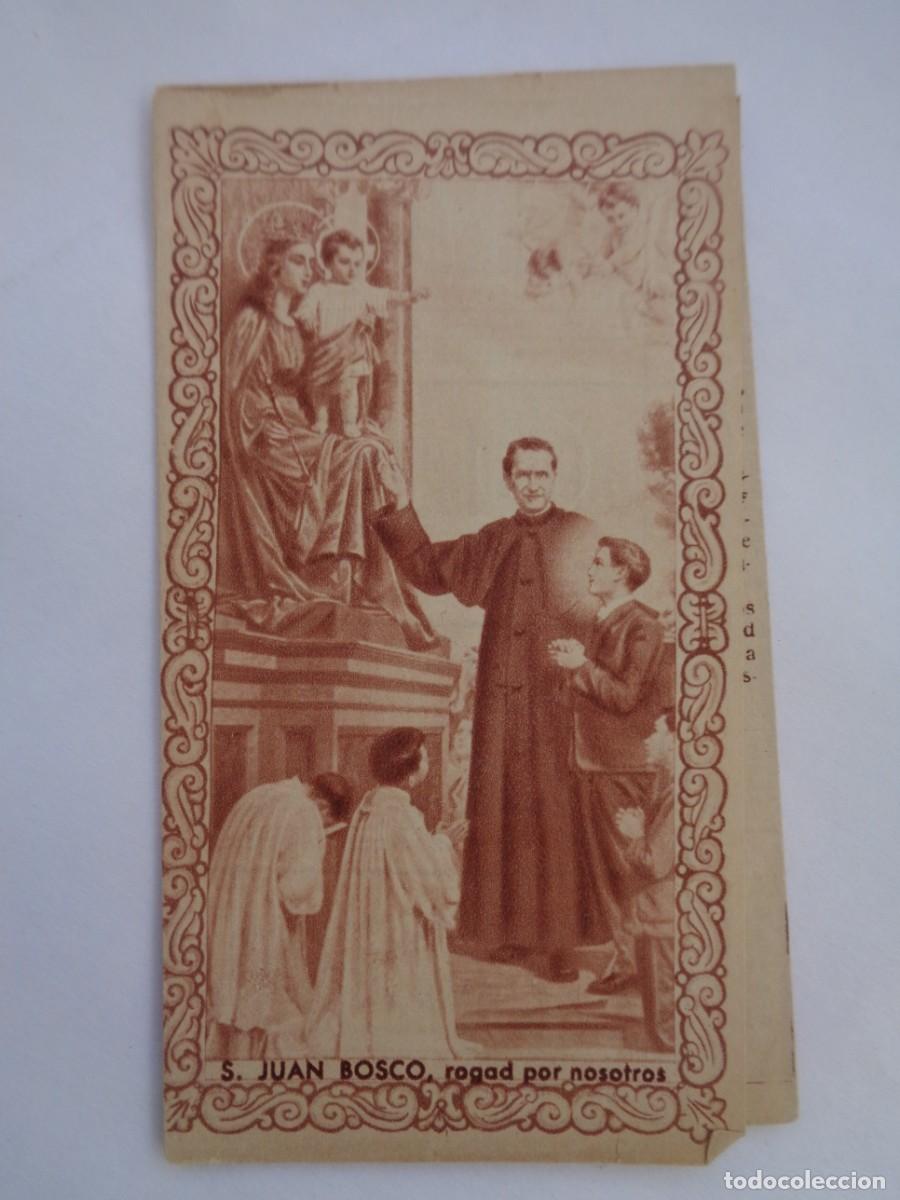 Coleccionismo calendarios: CALENDARIO DE BOLSILLO DE 1950 DE SAN JUAN BOSCO Y BEATO DOMINGO SAVIO , SALESIANOS