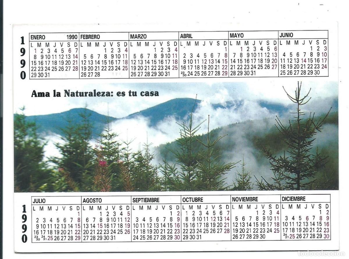 Sammeln von Kalendern: CALENDARIO A&Ntilde;O 1990.- OBRA BENEFICO-SOCIAL DE LOS HERMANOS DE SAN JUAN DE DIOS