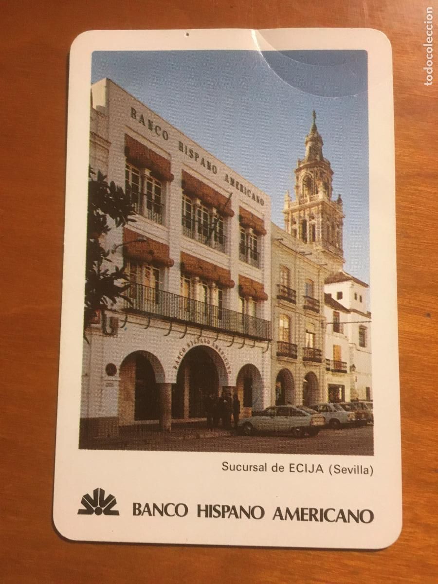 Collectables Calendars: fournier banco hispano americano 1981 calendario original antiguo