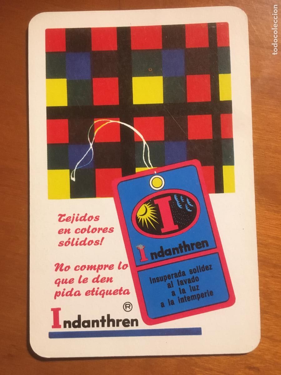 Collectables Calendars: fournier indanthren 1964 calendario original antiguo