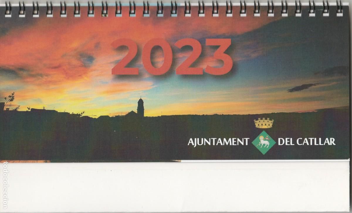 Coleccionismo Calendarios: CALENDARIO SOBREMESA - EL CATLLAR 2023 -CON ESPIRAL -12 FOTOGRAFIAS -MES POR PAGINA-NUEVO-VER FOTOS