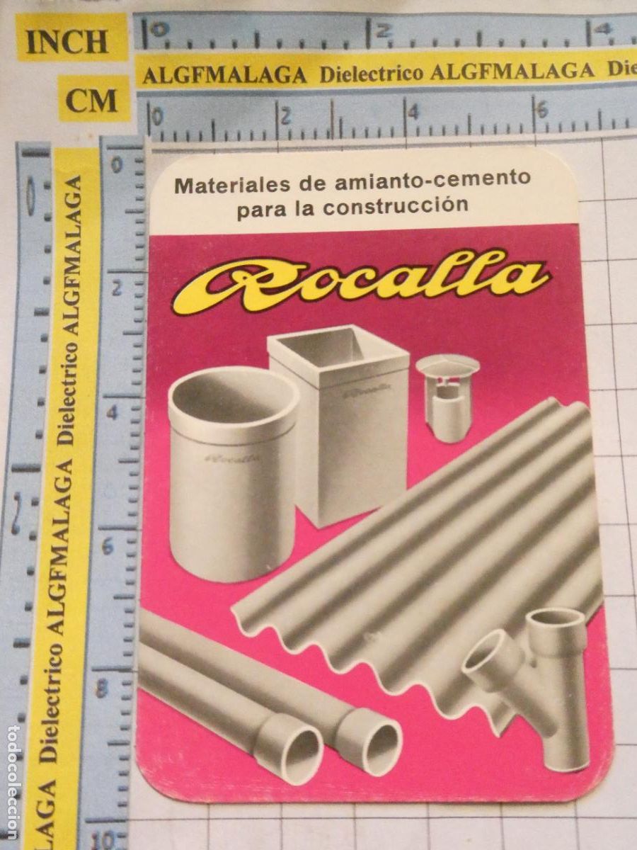 Collezionismo Calendari: CALENDARIO DE BOLSILLO. A&Ntilde;O 1968. ROCALLA MATERIALES AMIANTO CEMENTO. 512