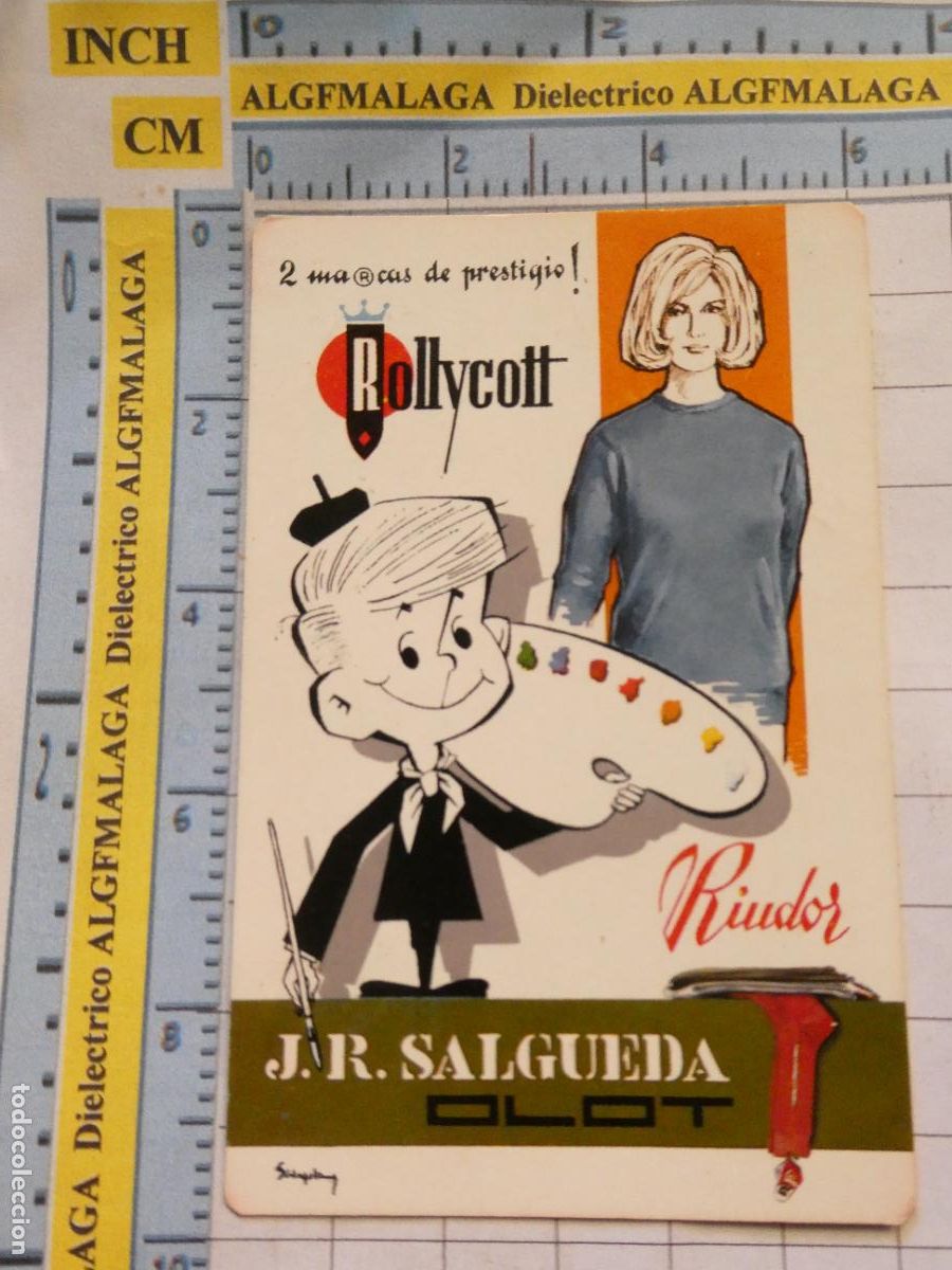 Collectables Calendars: CALENDARIO DE BOLSILLO. A&Ntilde;O 1968. ROLLYCOTT JR SALGUEDA OLOT RIUDOR. 514