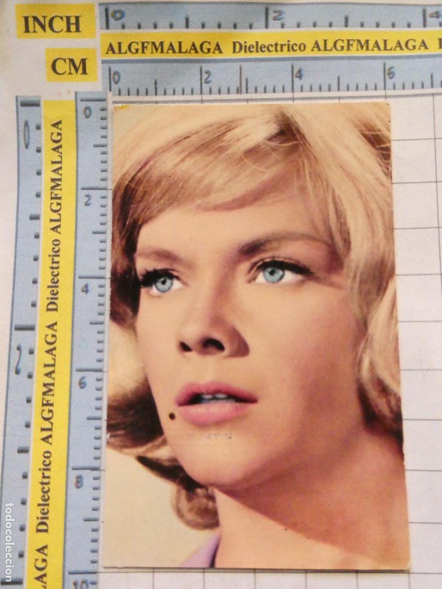 Coleccionismo Calendarios: CALENDARIO DE BOLSILLO. A&Ntilde;O 1968. MUJER ANNE FRANCIS . AUTOESCUELA GRAMANET MONTGAT BARCELONA 521