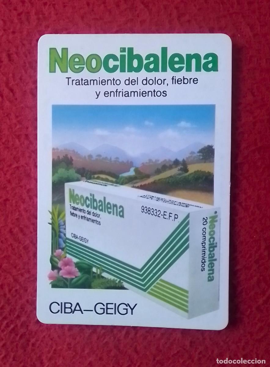 Coleccionismo Calendarios: ANTIGUO CALENDARIO DE BOLSILLO CALENDAR A&Ntilde;O 1983 NEOCIBALENA CIBA-GEIGY TRATAMIENTO DEL DOLOR FIEBRE