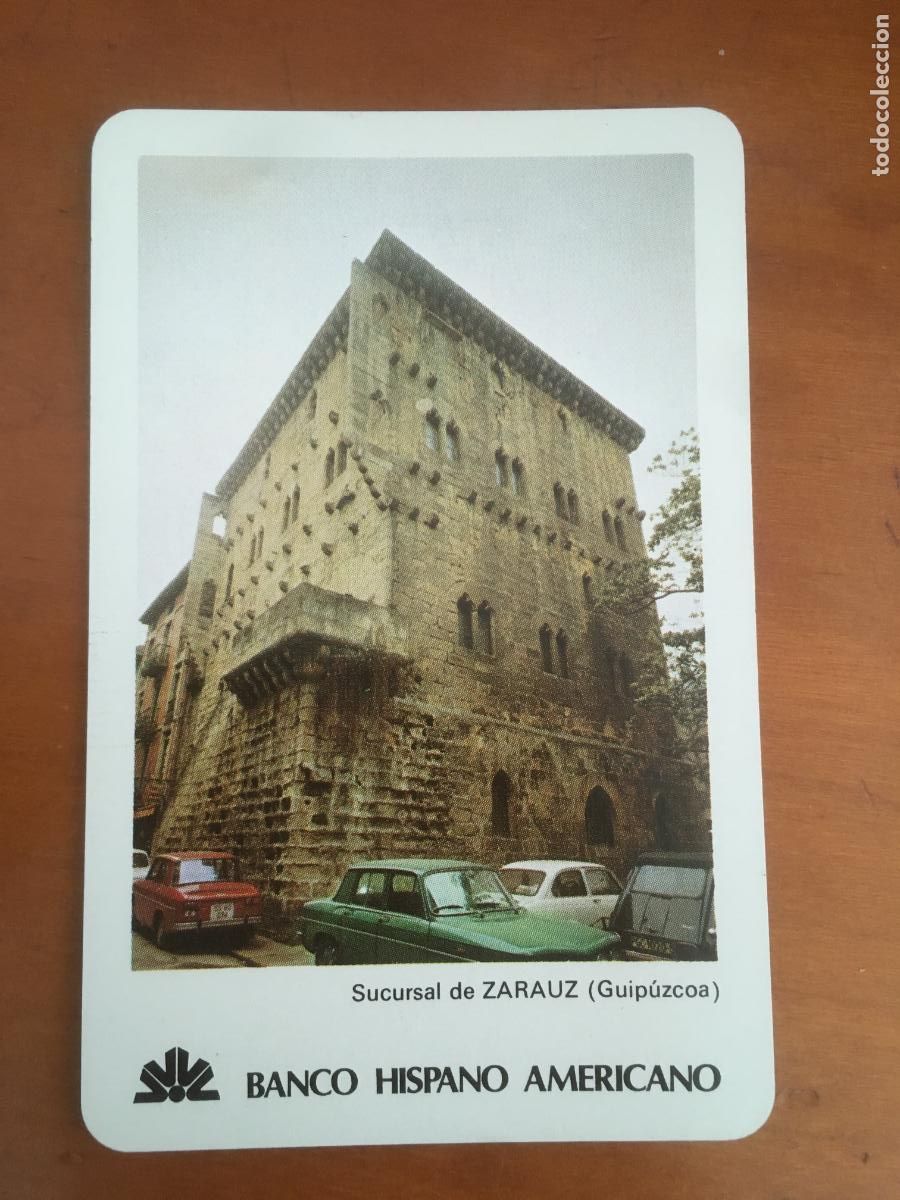 Collectables Calendars: fournier banco hispano americano 1981 calendario original antiguo