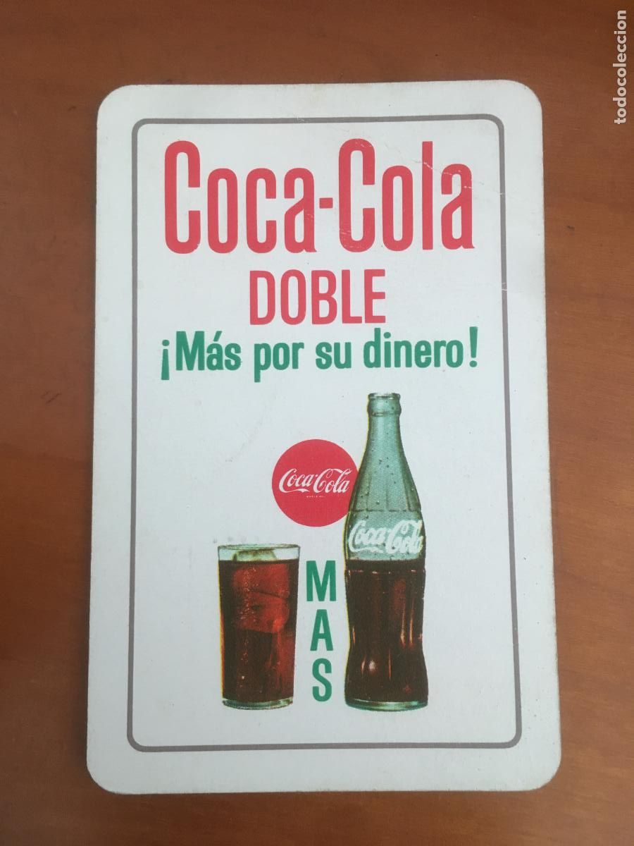 Collectables Calendars: fournier coca cola 1964 calendario original antiguo