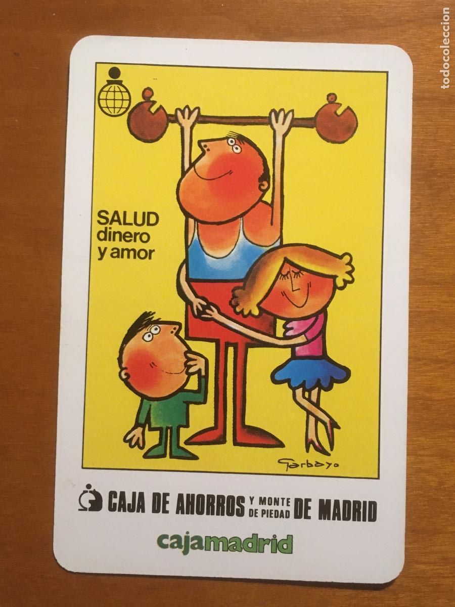 Collectables Calendars: fournier caja ahorros monte piedad madrid 1984 calendario original antiguo