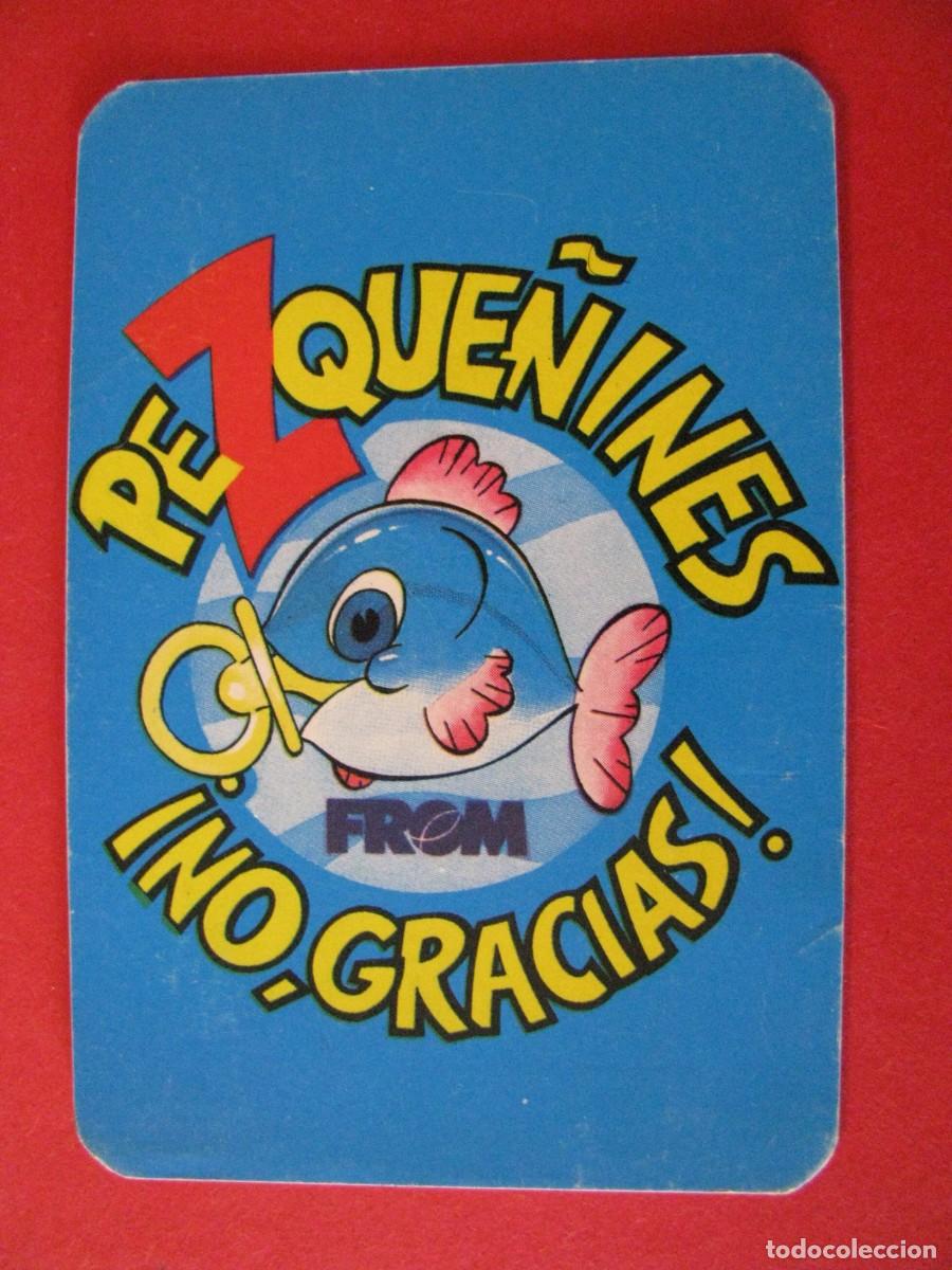 Colecionismo Calend&aacute;rios: CALENDARIO DE BOLSILLO. PEZQUE&Ntilde;INES NO, GRACIAS. 1985. LEER LA DESCRIPCION.