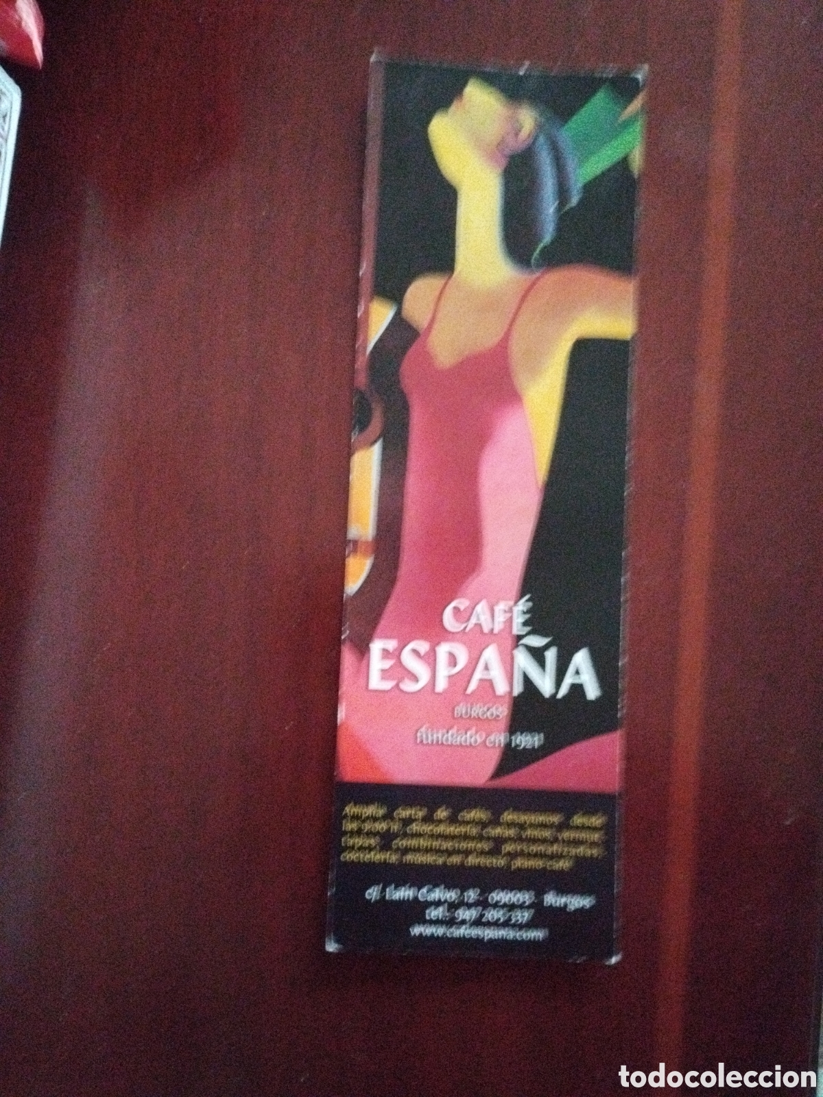 Coleccionismo Calendarios: Calendario marcap&aacute;ginas de caf&eacute; Espa&ntilde;a burgos a&ntilde;o 2011