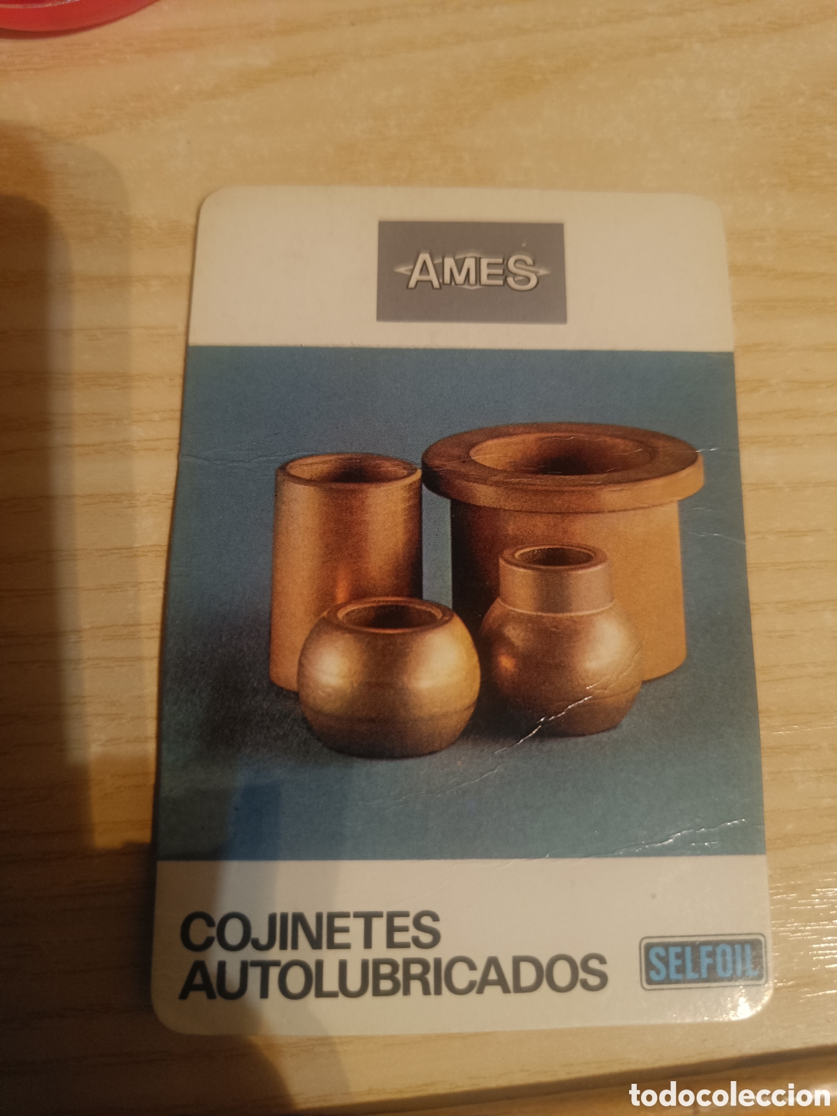 Coleccionismo Calendarios: CALENDARIO PUBLICITARIO. AMES. SELFOIL. COJINETES AUTOLUBRICADOS. A&Ntilde;O 1982