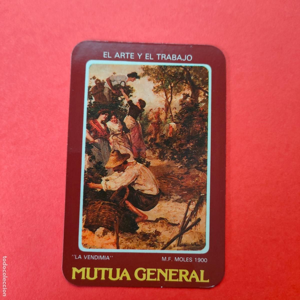 Collezionismo Calendari: CALENDARIO DE BOLSILLO - MUTUA GENERAL - A&Ntilde;O 1984