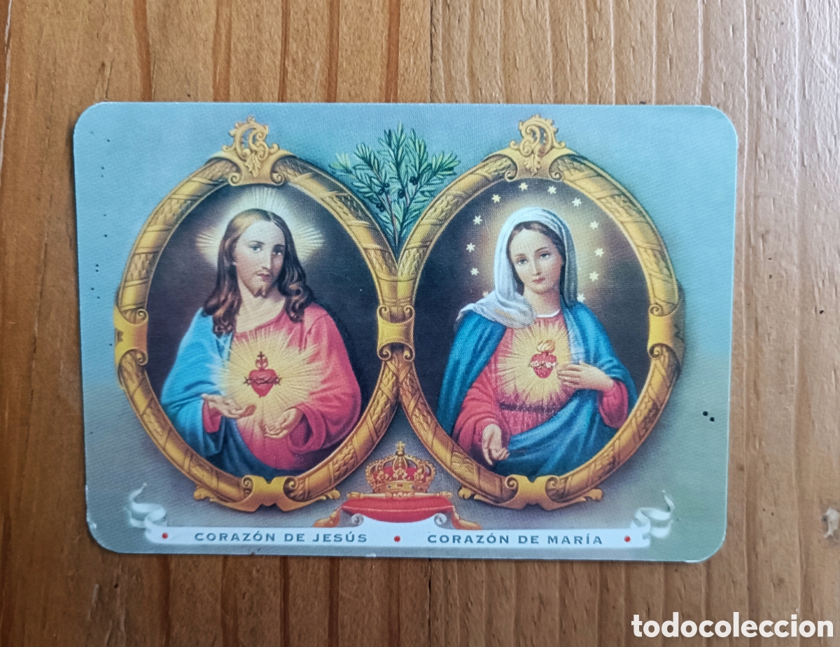 Coleccionismo Calendarios: Calendario Coraz&oacute;n de Jes&uacute;s y Coraz&oacute;n de Mar&iacute;a A&ntilde;o 2003