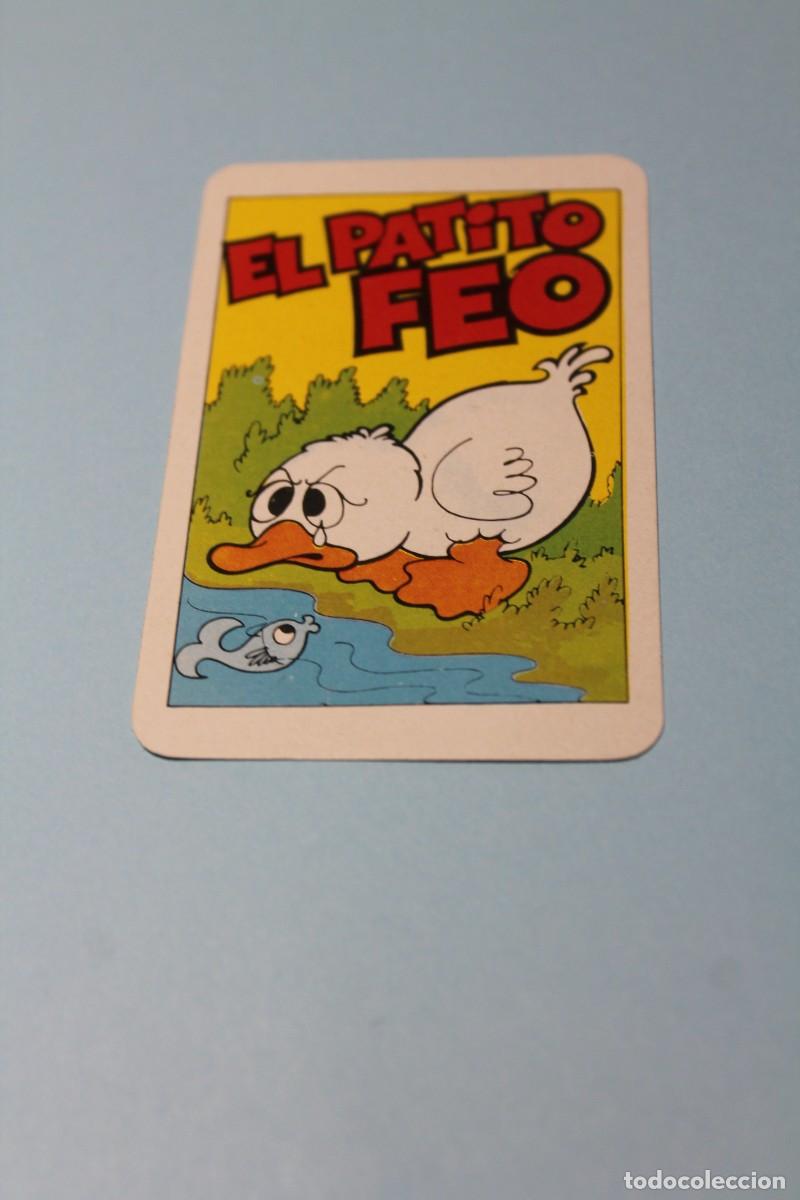 Coleccionismo Calendarios: CALENDARIO DE COMAS. A&Ntilde;O 1975. NAIPES COMAS. EL PATITO FEO. CUENTO.