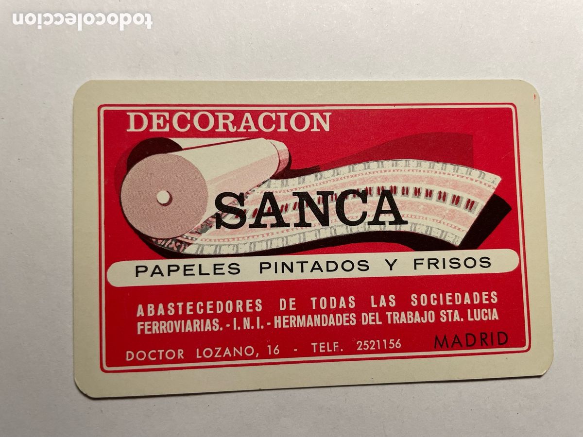 Coleccionismo Calendarios: calendario Fournier 1972, Decoraci&oacute;n Sanca