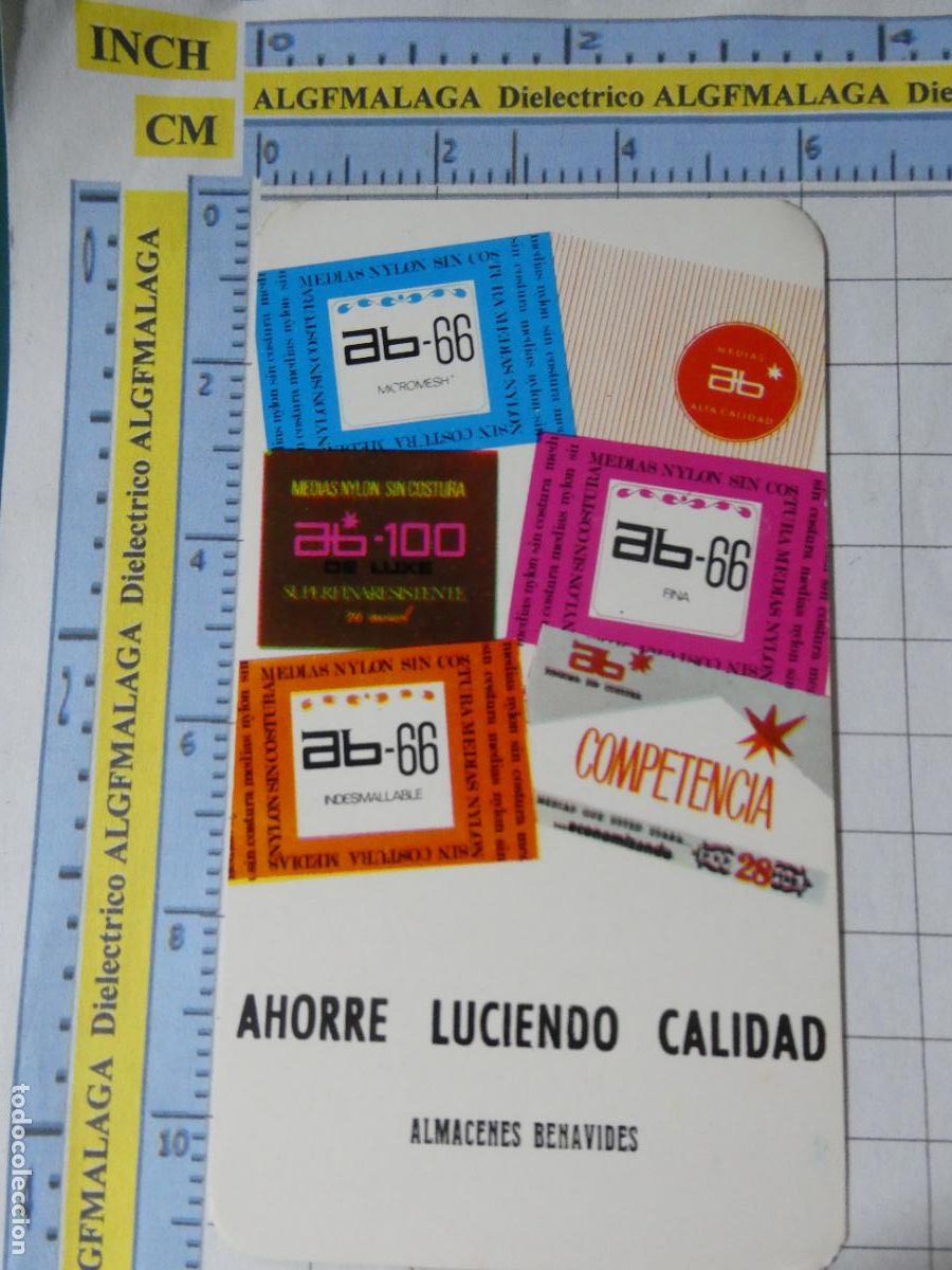 Collectables Calendars: CALENDARIO DE BOLSILLO. A&Ntilde;O 1968. ALMACENES BENAVIDES MEDIAS LE&Oacute;N . 8