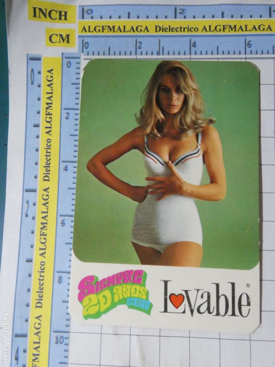 Sammeln von Kalendern: CALENDARIO DE BOLSILLO. A&Ntilde;O 1969. MUJER LENCER&Iacute;A TLOVABLE 16