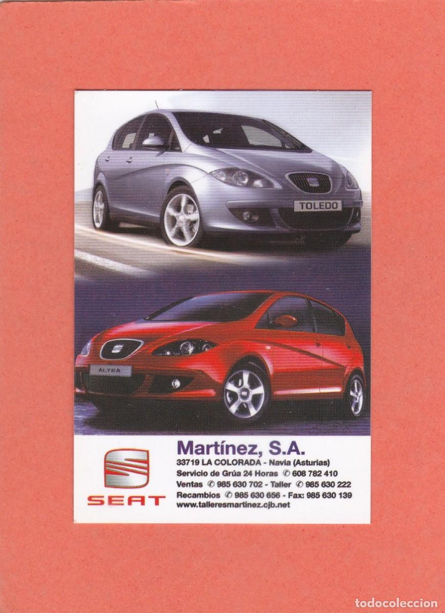 Coleccionismo calendarios: CALENDARIO 2007 - MARTINEZ, S.A. - COCHES SEAT TOLEDO Y ALTEA