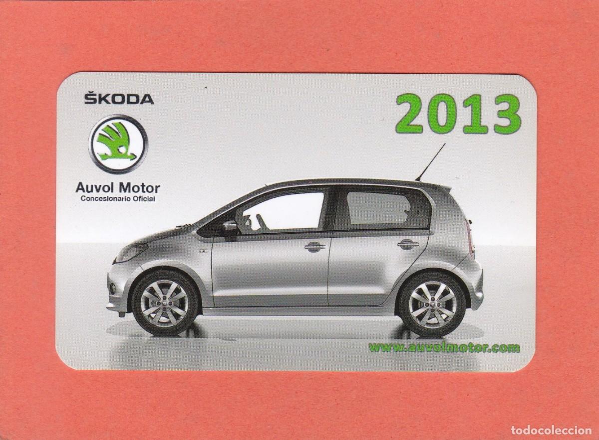 Coleccionismo Calendarios: CALENDARIO 2013 - AUVOL MOTOR. CONCESIONARIO OFICIAL SKODA