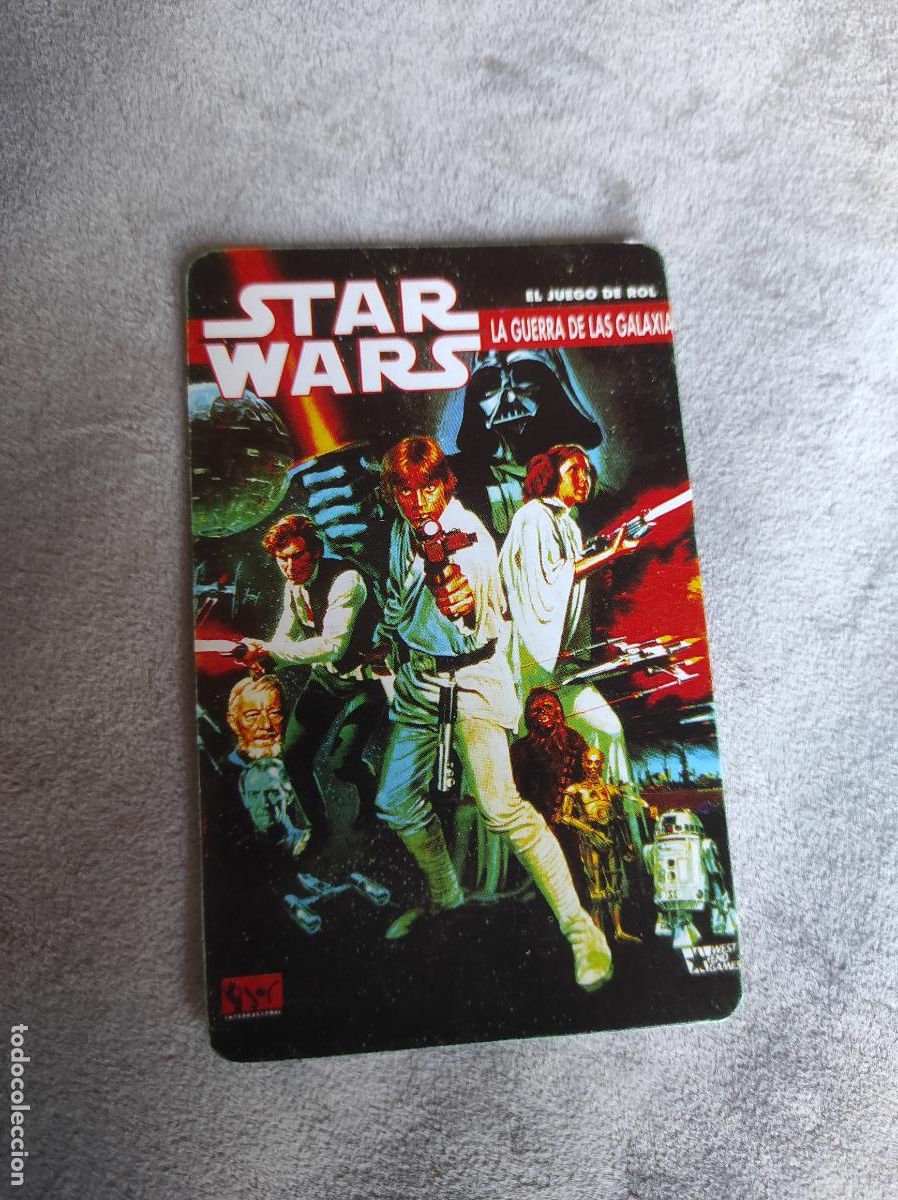 Coleccionismo calendarios: CALENDARIO 1996 STAR WARS - LA GUERRA DE LAS GALAXIAS - JOC INTERNACIONAL
