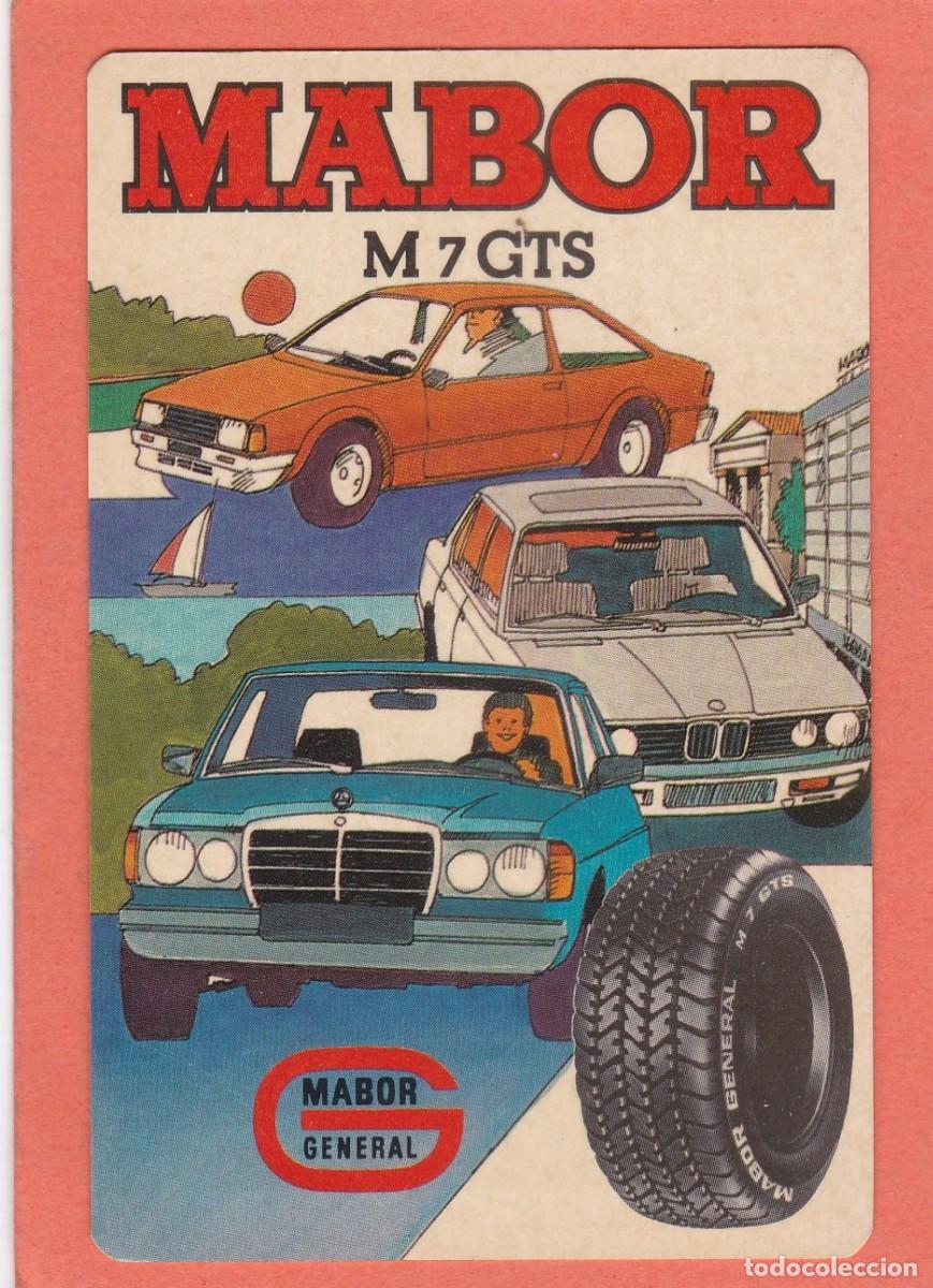 Coleccionismo calendarios: CALENDARIO PORTUGAL 1986 - MABOR GENERAL. NEUMATICOS