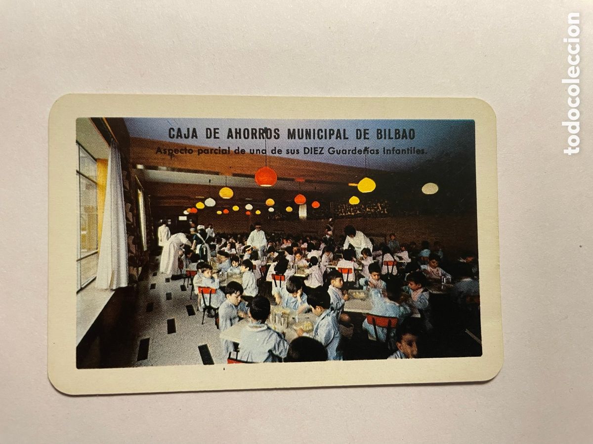 Coleccionismo calendarios: calendario Fournier 1968, Caja Ahorros Municipal de Bilbao