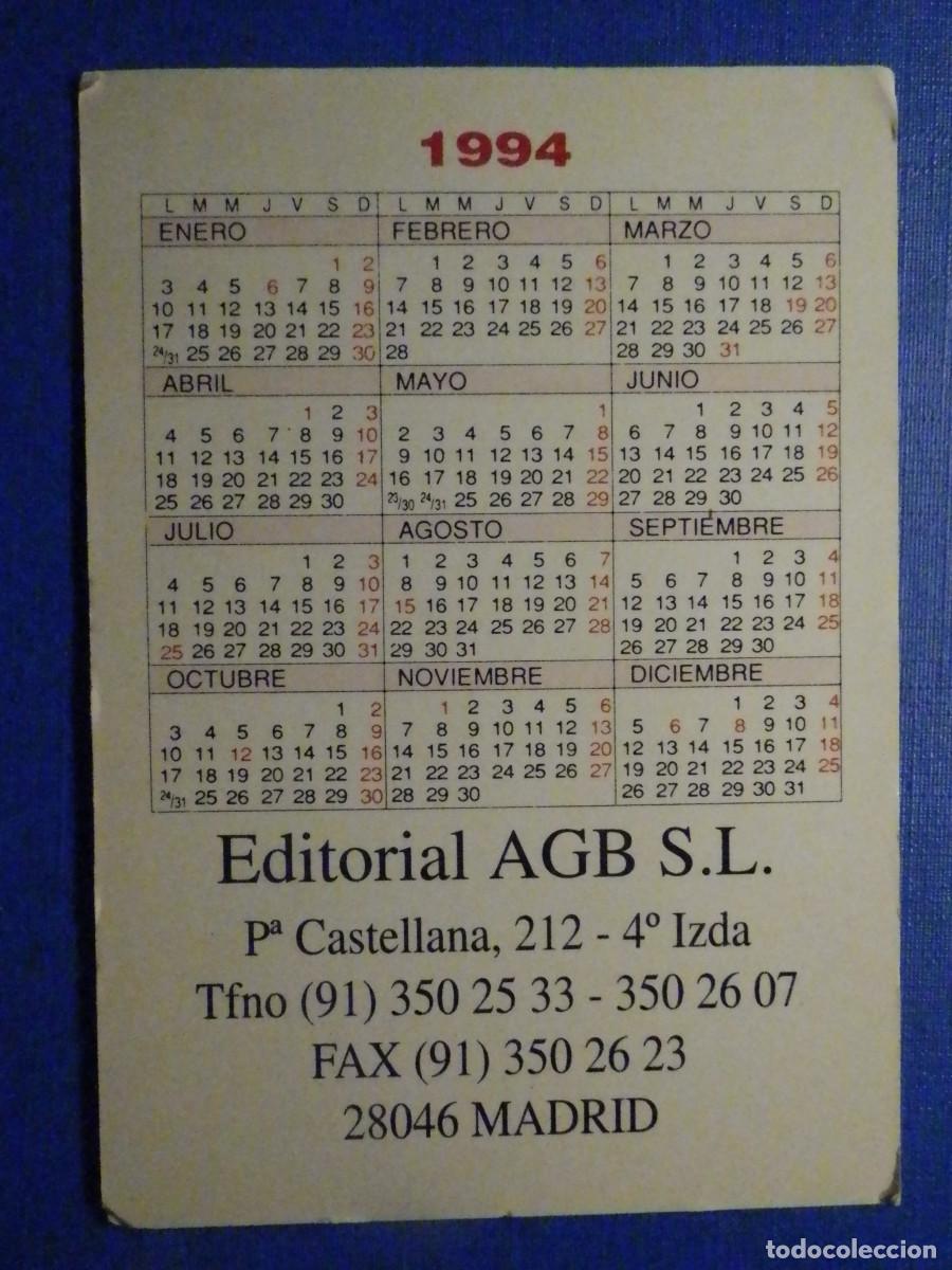 Coleccionismo calendarios: Calendario - Maquetren - A&ntilde;o 1994 - Foto 2