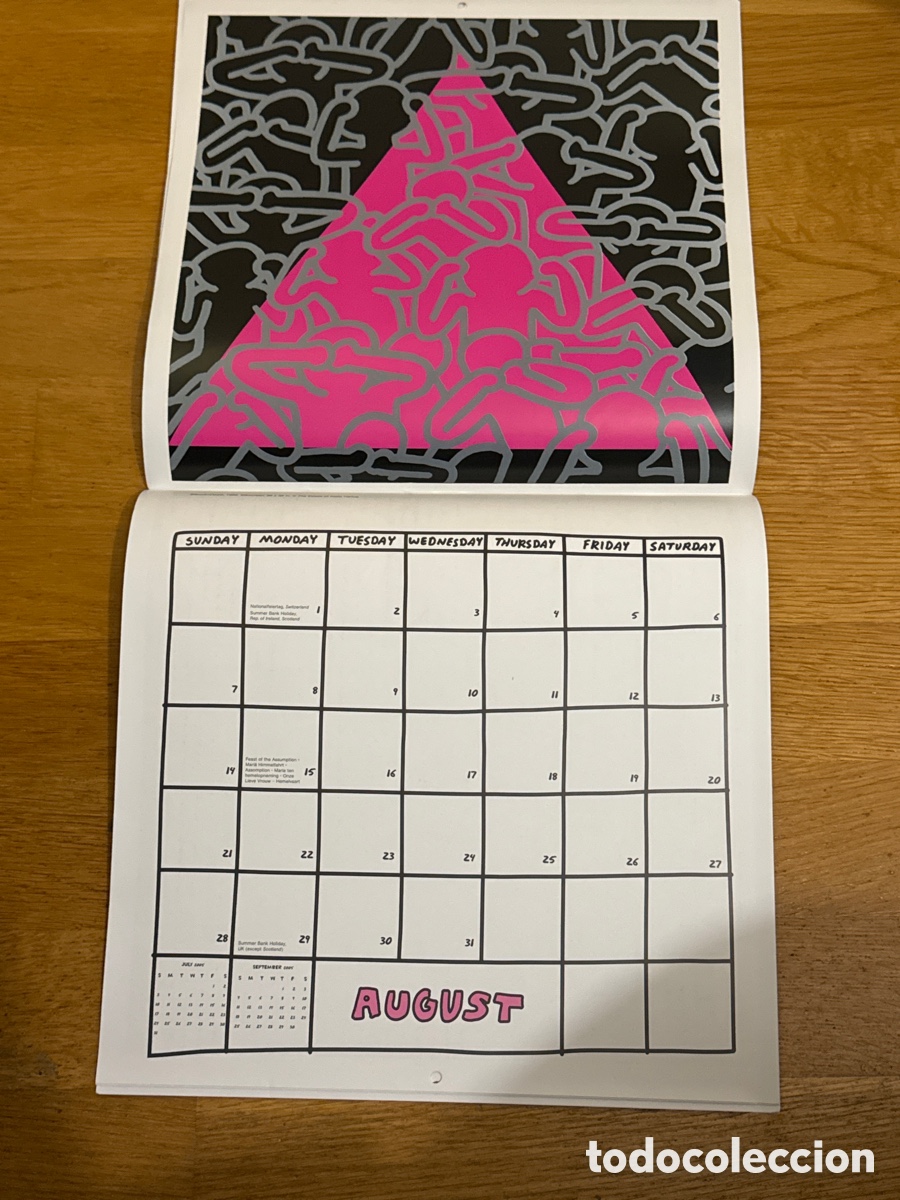 Coleccionismo calendarios: KEITH HARING CALENDARIO 2005. - Foto 9
