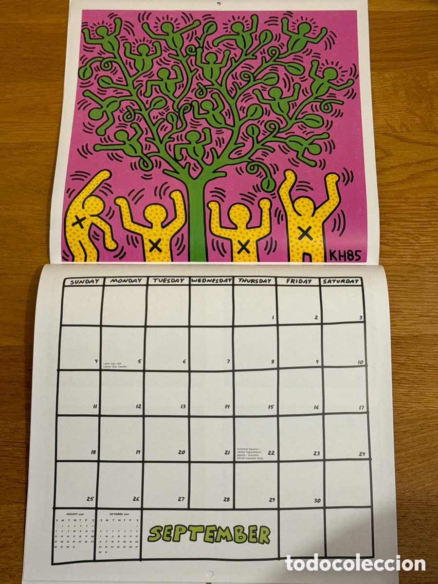 Coleccionismo calendarios: KEITH HARING CALENDARIO 2005. - Foto 10
