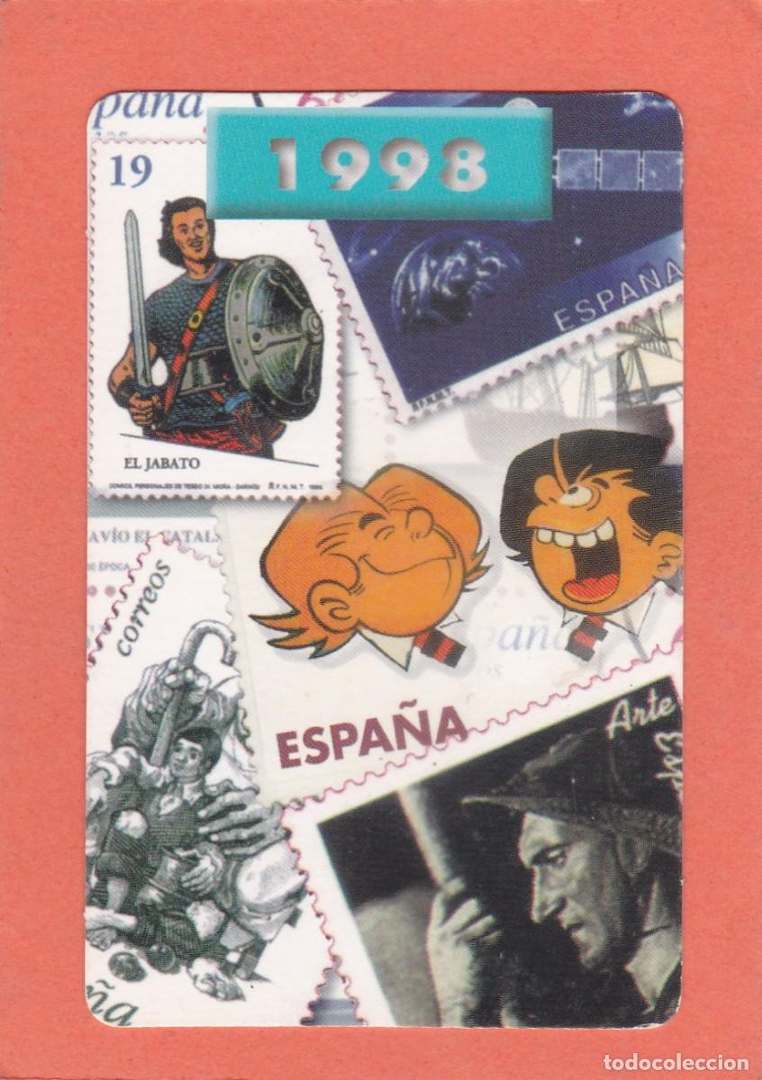 Coleccionismo Calendarios: CALENDARIO 1998 - CORREOS Y TELEGRAFOS. SERVICIO FILATELICO - ZIPI Y ZAPE