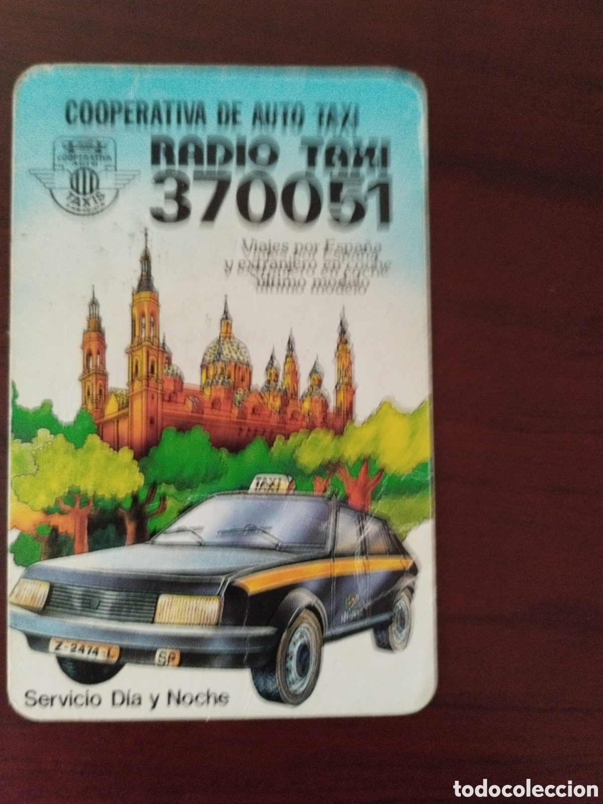 Collezionismo Calendari: Calendario de cooperativa de radio taxis a&ntilde;o 1983