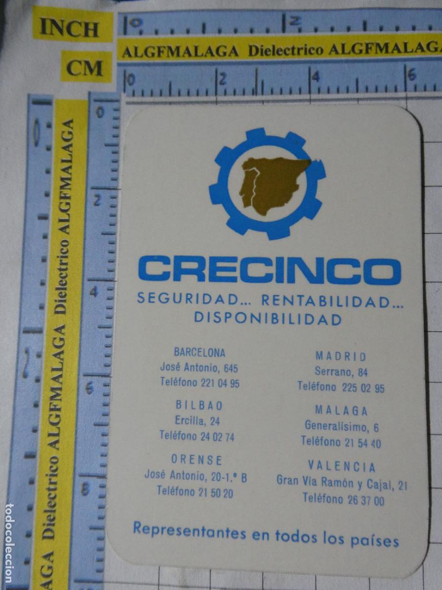 Sammeln von Kalendern: CALENDARIO DE BOLSILLO. A&Ntilde;O 1968. CRECINCO. 40