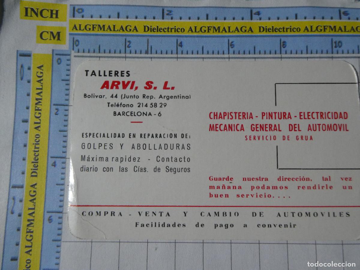 Coleccionismo Calendarios: CALENDARIO DE BOLSILLO. A&Ntilde;O 1968. TALLERES ARVI BARCELONA. 41