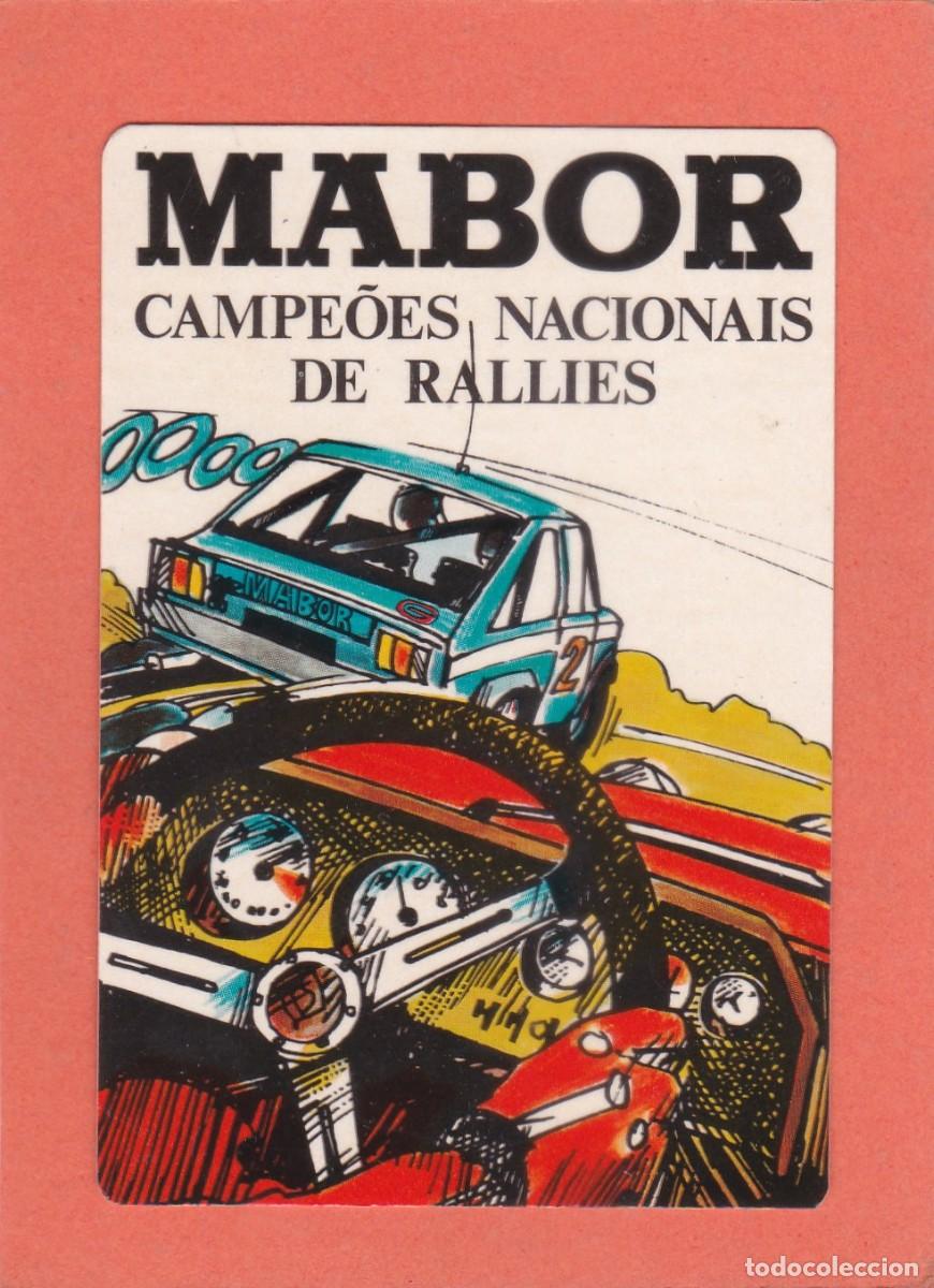 Coleccionismo calendarios: CALENDARIO PORTUGAL 1981 - MABOR GENERAL. NEUMATICOS