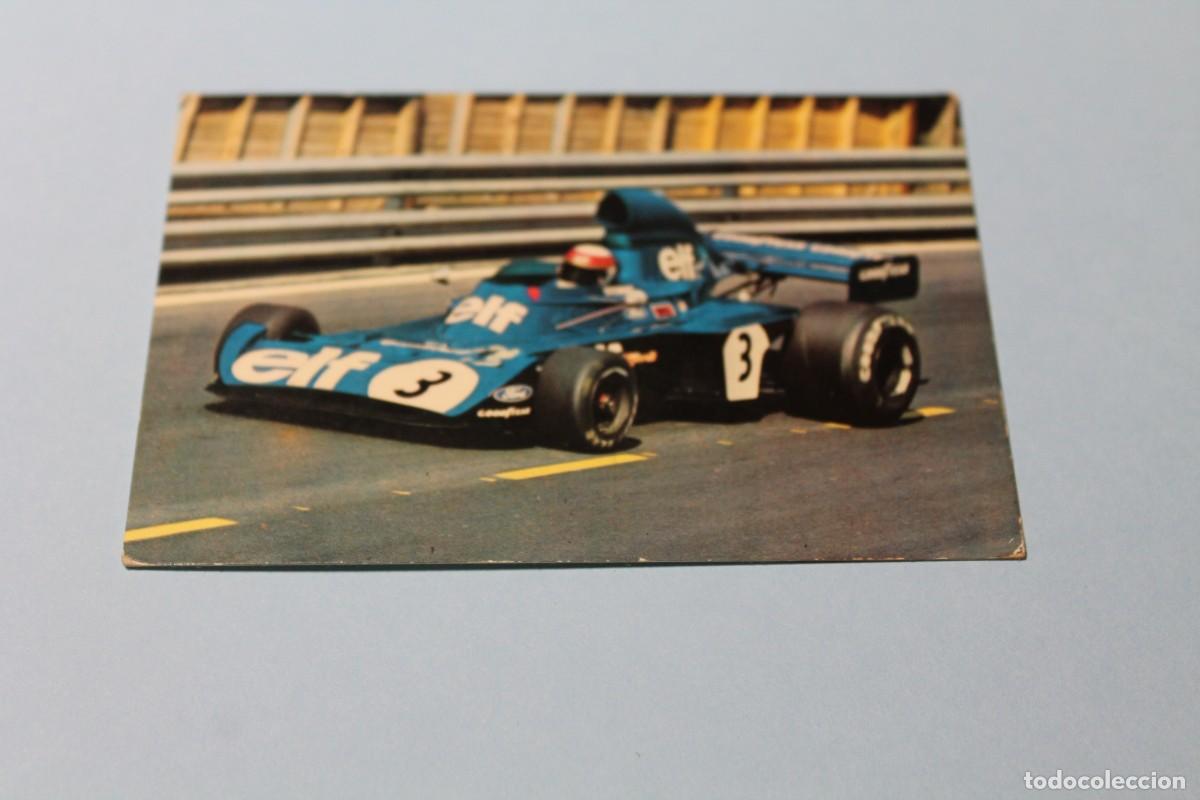 Coleccionismo Calendarios: CALENDARIO DE BOLSILLO. A&Ntilde;O 1975. SERIE 75 B18. FORMULA 1. TYRRELL FORT. Optica Jena - Zaragoza.