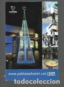 Coleccionismo Calendarios: CALENDARIO DE PUBLICIDAD DE LA POBLA DE MASFUMER DEL A&Ntilde;O 2014
