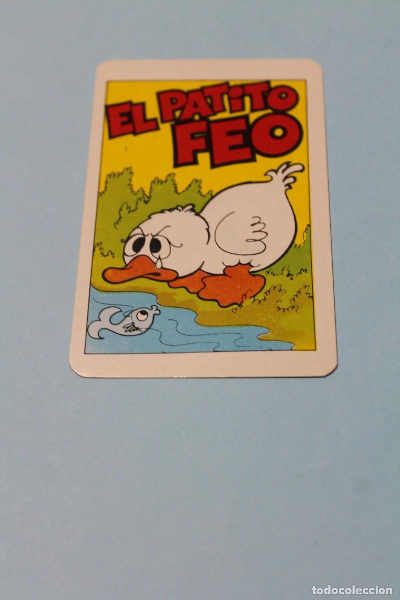 Coleccionismo Calendarios: CALENDARIO DE NAIPES COMAS. A&Ntilde;O 1976. CUENTOS. EL PATITO FEO.